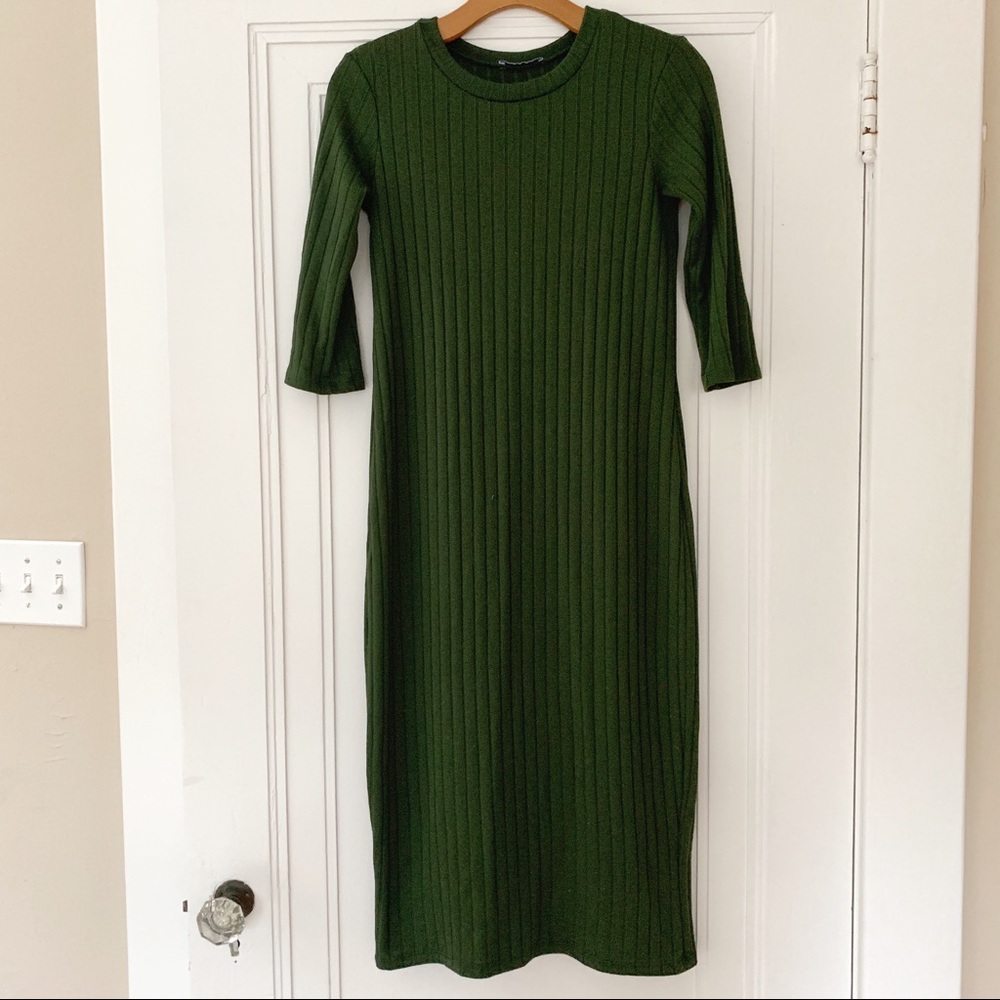 Zara ribbed dress size S